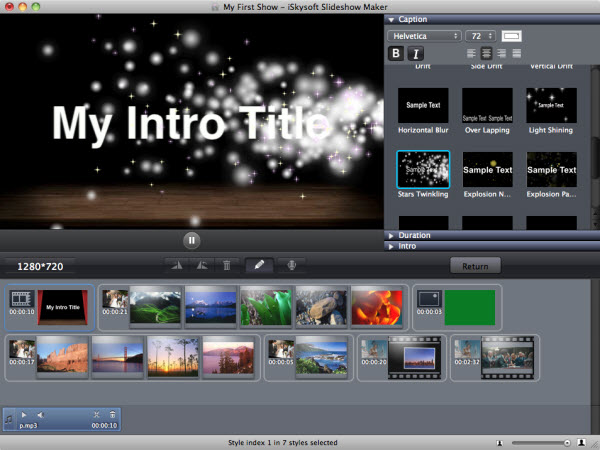 Flash Slideshow Maker Mac